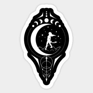 Diana, warrior of the Lunari - LOL Sticker